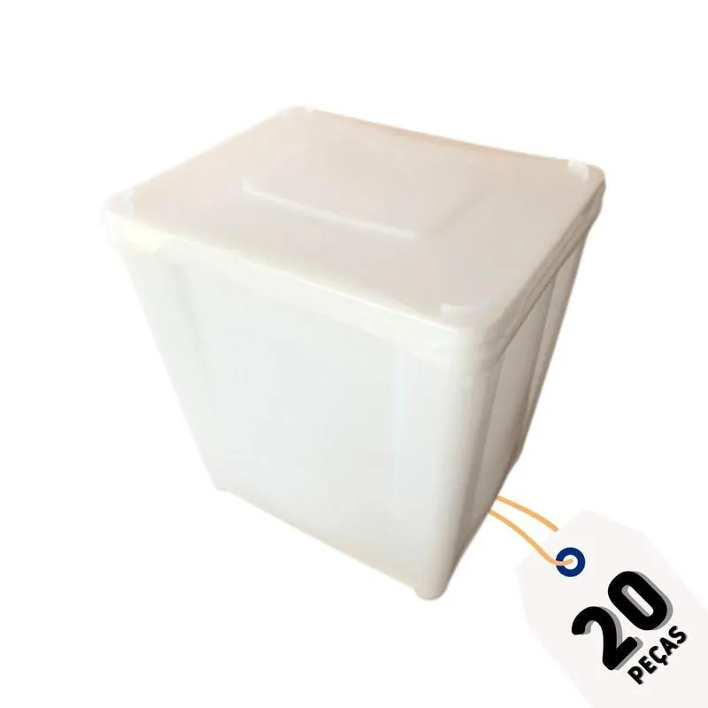 Potes Para Caldos Quentes - Kit 20 Peças