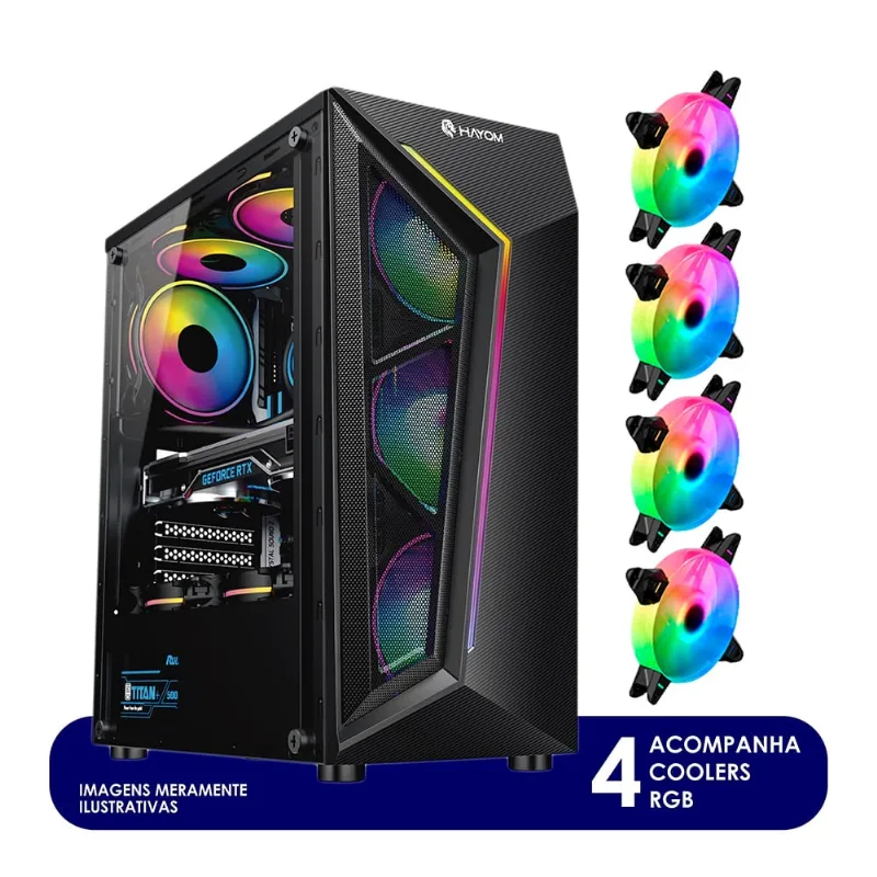 Computador Gamer Ryzen 7 5700g 16gb Ram Ssd 480gb Vega Rgb