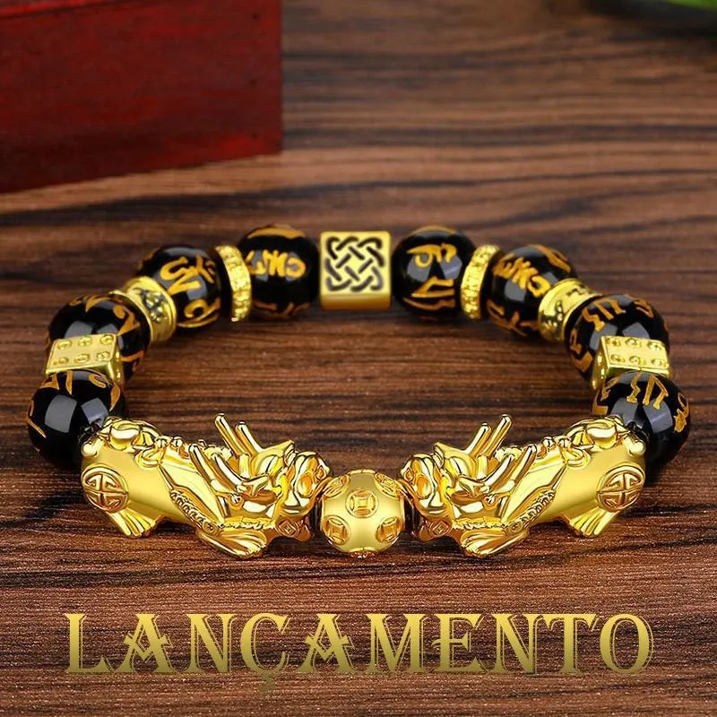 Pulseira Milenar Do Sucesso Fortuna Riqueza Feng Shui