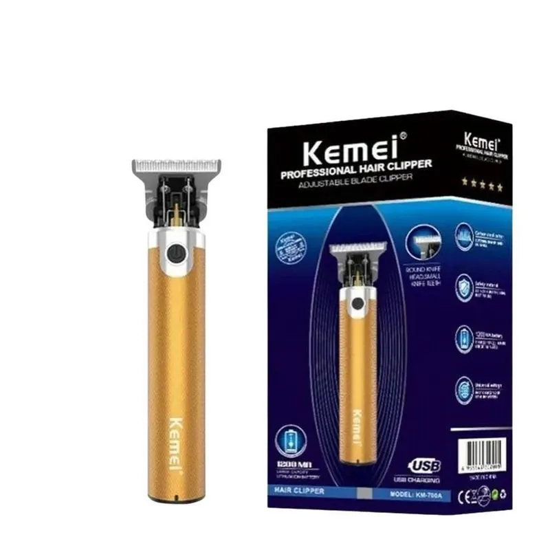 Maquina De Cortar Cabelo Kemei 700A