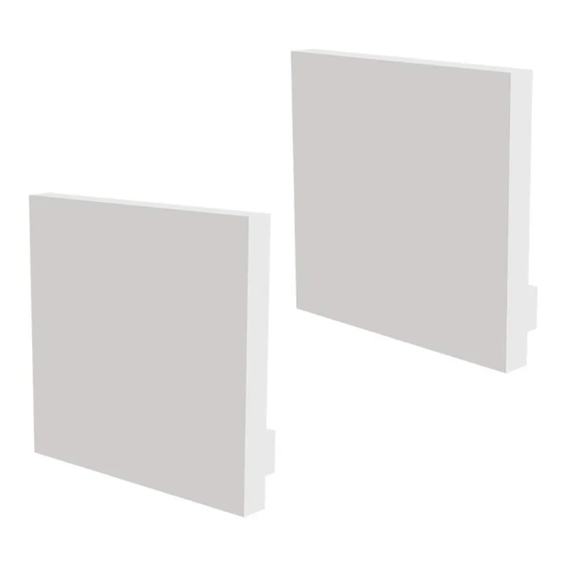 Perfil Para Fita De Led Sobrepor Taschibra Cimo Borda Infinita Kit 3 Metros Branco