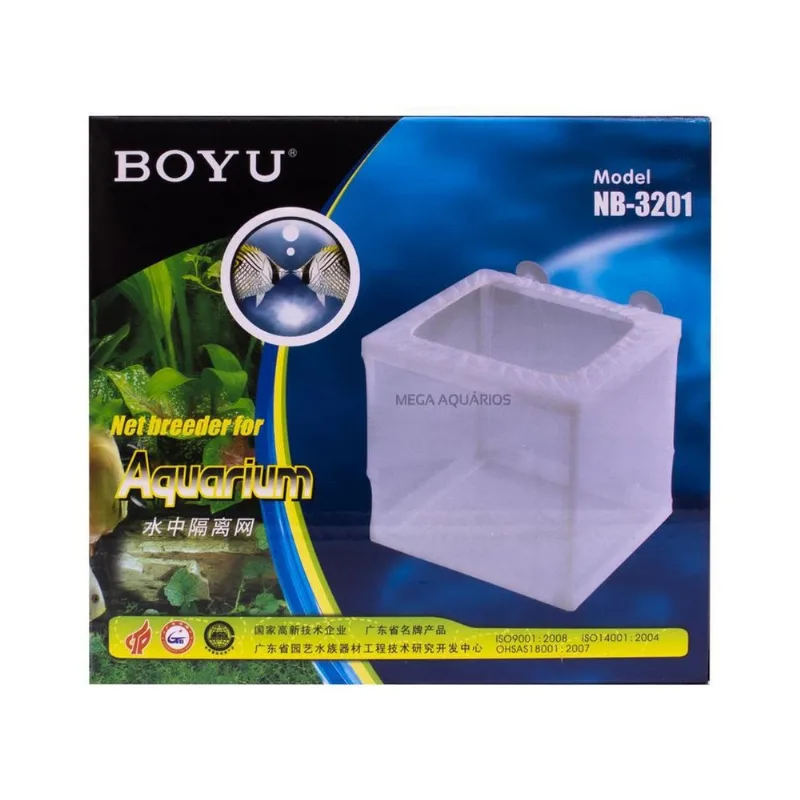 Incubadora Para Peixe Alevino Boyu Nb-3201 16x15 Cm