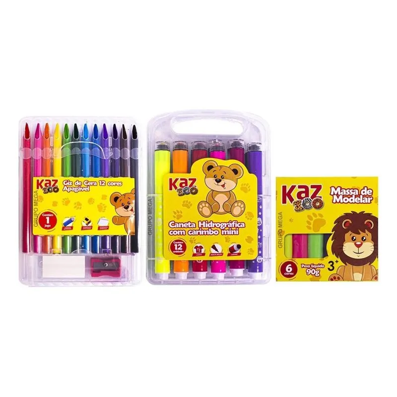 Presente De Natal Crianças Meninos E Meninas Kit De Colorir