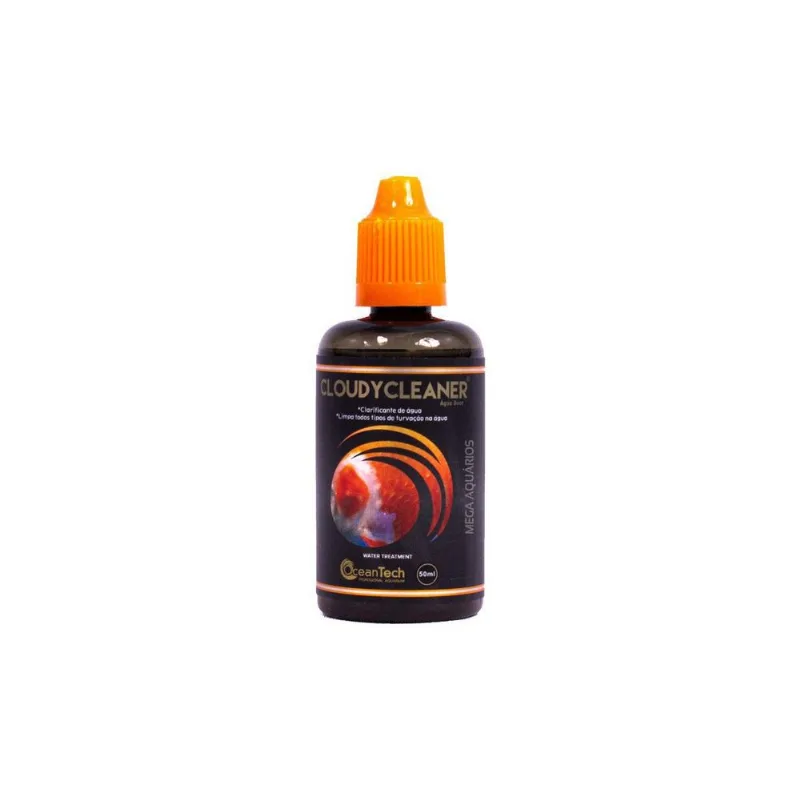 Cloudy Cleaner 50ml Ocean Tech Limpa Água Turva Aquario