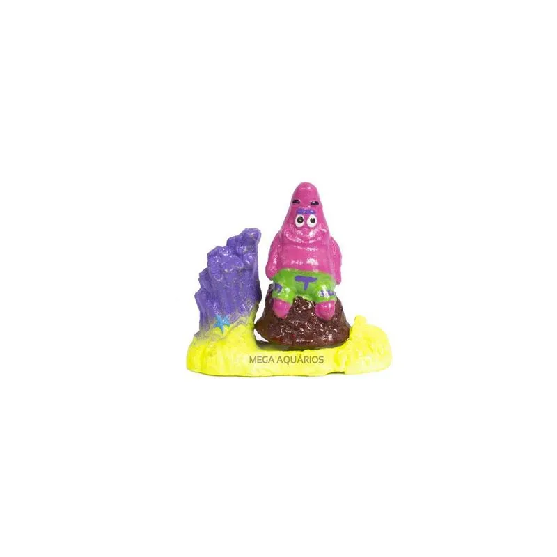 Patrick Do Bob Esponja Enfeite Resina Aquário P041