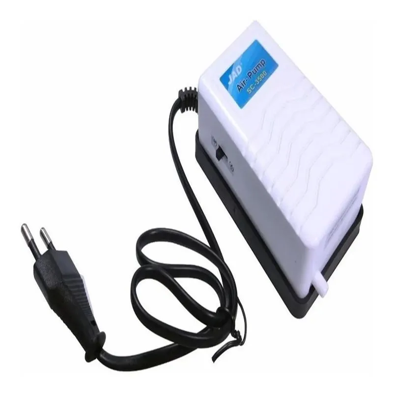 Kit Cortina De Bolhas 20cm Compressor Enfeite Aquário 220v