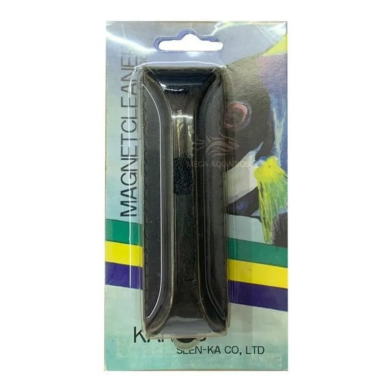 Limpador Magnético Medio Para Aquários Kares Vidros Até 6mm
