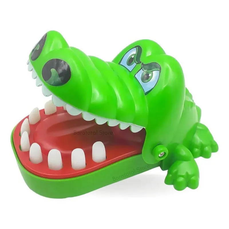 3x Jogo Crocodilo Jacaré Dente Morde Dedo Divertido