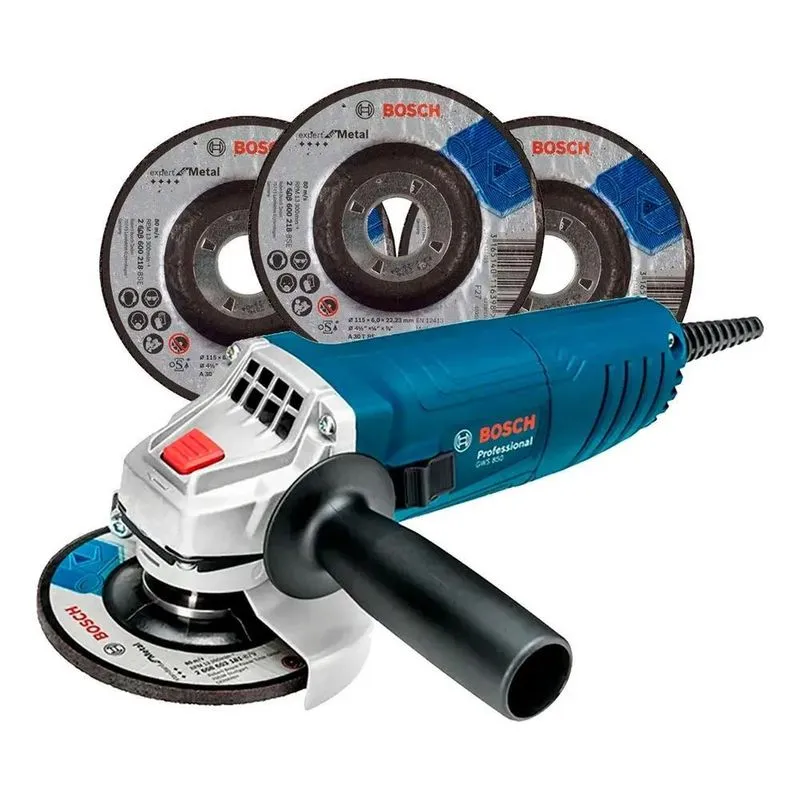 Esmerilhadeira Angular 850w 4.1/2pol Gws 850 110v Bosch Com