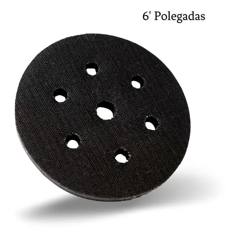 Disco Roquite Redutor De Impacto Interface Hookit 6 Polegada