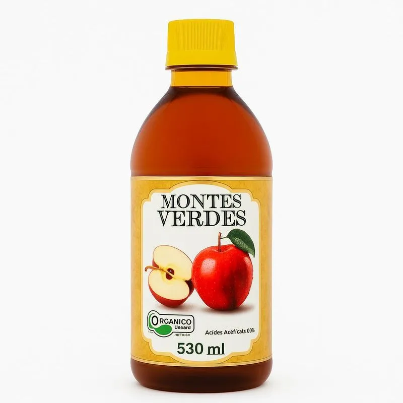 Vinagre De Maçã Orgânico Montes Verdes 530ml
