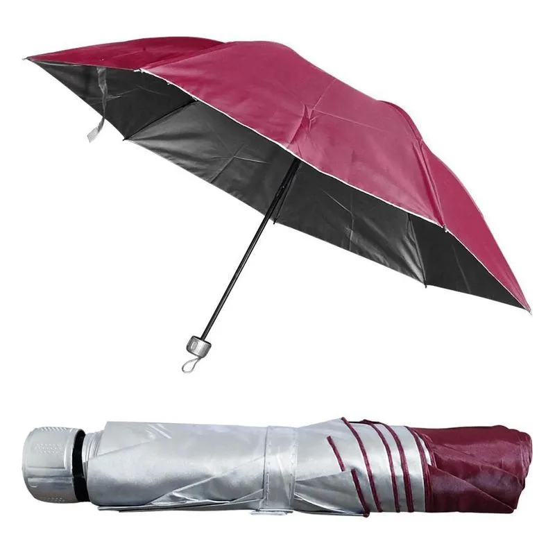 Guarda Chuva Sombrinha Manual Feminino De Bolsa Contra Vento