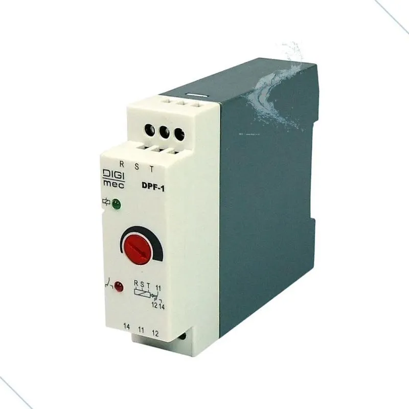 3x Rele Falta Fase 220/380v S/ Neutro Dpf-1 Digimec