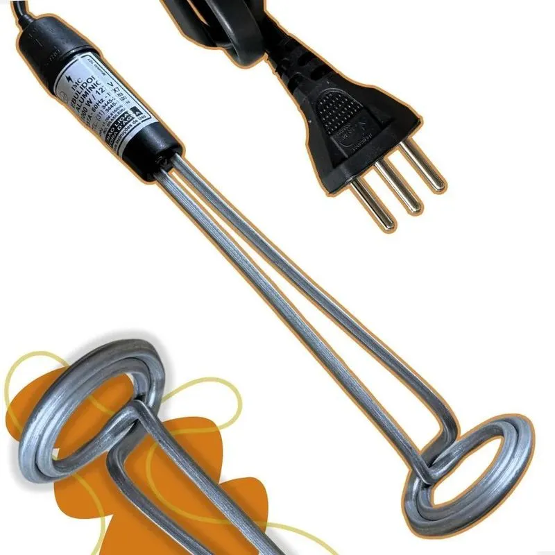 3x Ebulidor Eletrico Rabo Quente 110v Ou 220v Ferve Água Ráp