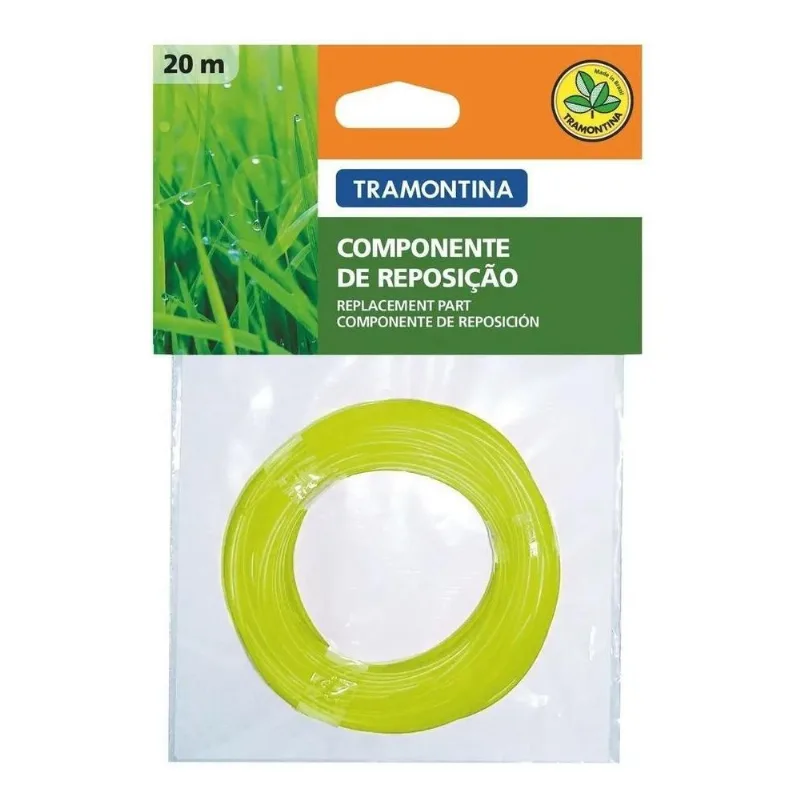 Fio De Nylon 1,8mm 20m Para Cortador De Grama Tramontina Ap5