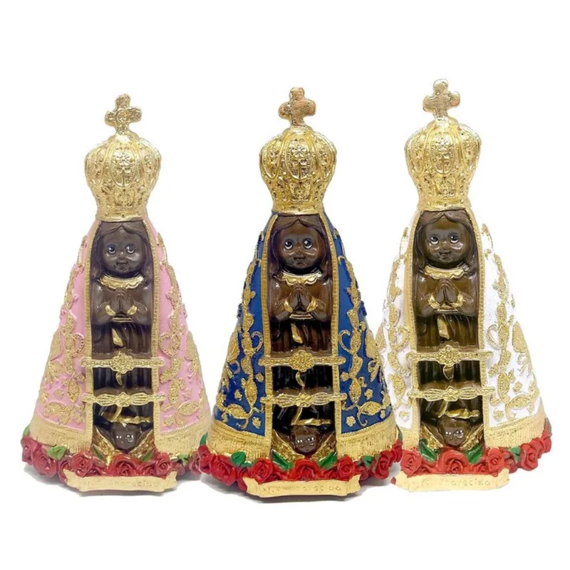 Nossa Senhora Aparecida Infantil Lembrança Delicada 20cm