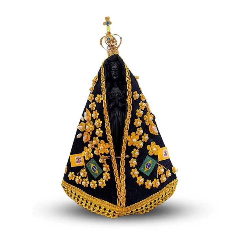 Nossa Senhora Da Conceição Aparecida Original Resina 19cm