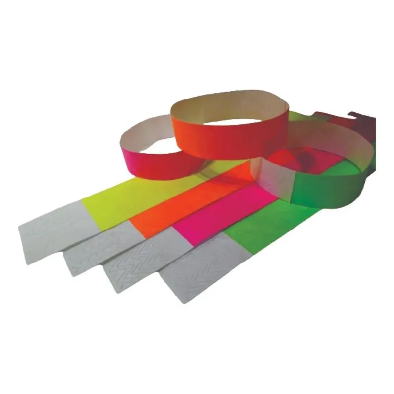 3x 100 Fitas Pulseiras Identificação Festas Eventos Congress