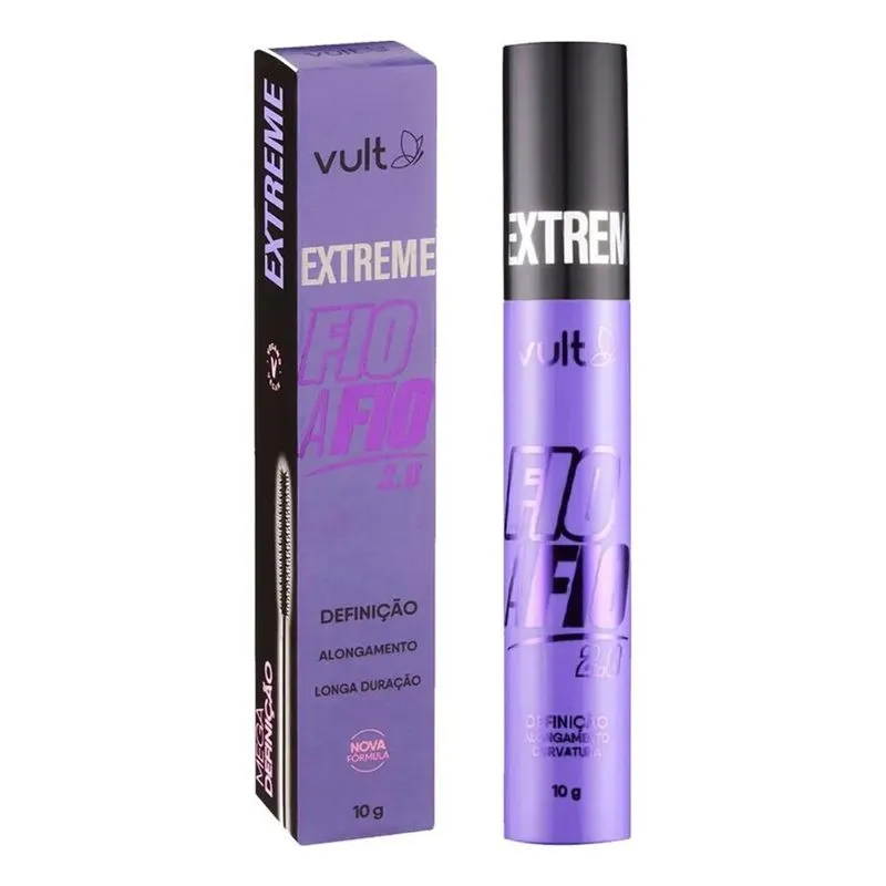 Máscara De Cílios Vult Extreme Fio A Fio 2.0 - 10g