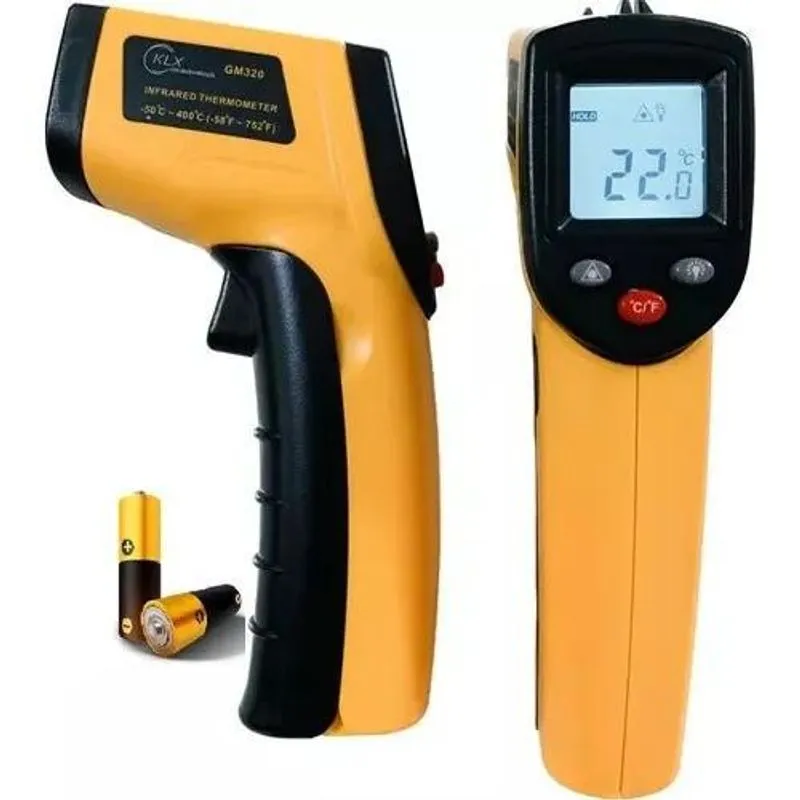 Termometro Laser Digital Industrial Temperatura -50 A 400c