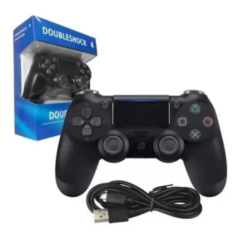 5x Controle Doubleshock 4 Sem Fio Compativel Com Ps4 Pc Gené