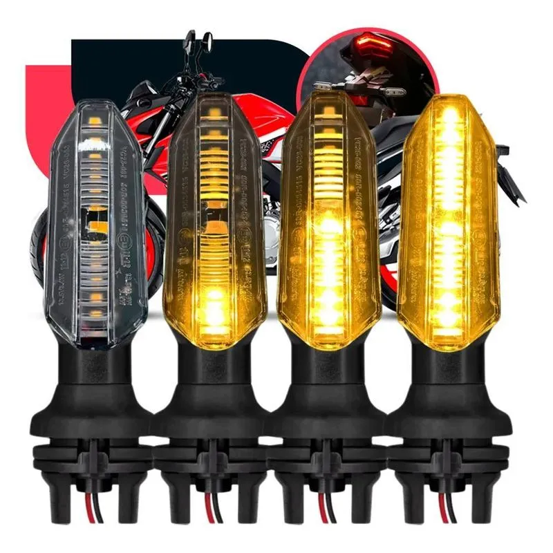 10x Kit 4 Pisca Seta De Led Cb250 Twister Cg Titan Fan Star