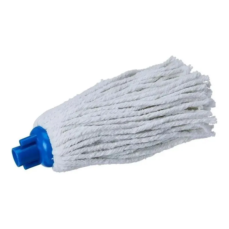 2x Refil Esfregão Mop Umido Para Limpeza Algodão C/rosca