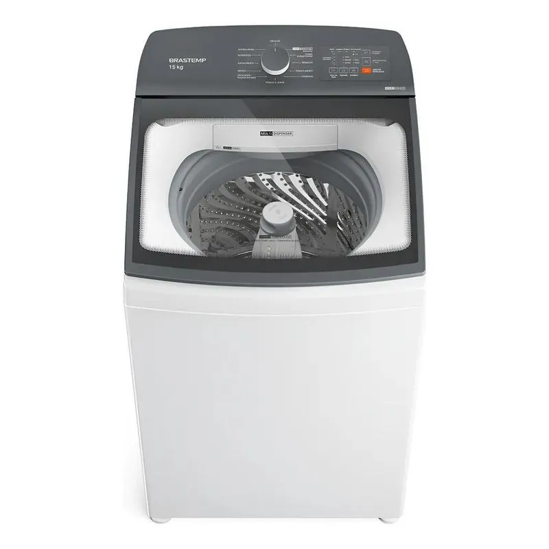 Máquina De Lavar Bwf15ab 15kg Tira Manchas Branca Brastemp C