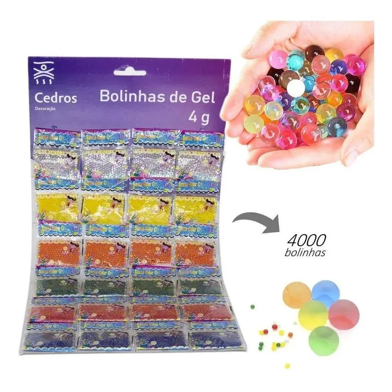 2x Orbis Bolinhas De Gel Para Plantas Cresce Na Água 24 Saquin
