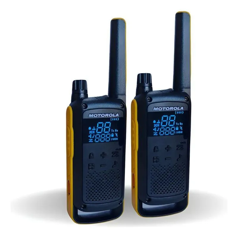 Talkabout Motorola T470 Walk Talk Rádio Comunicador Cor Amar