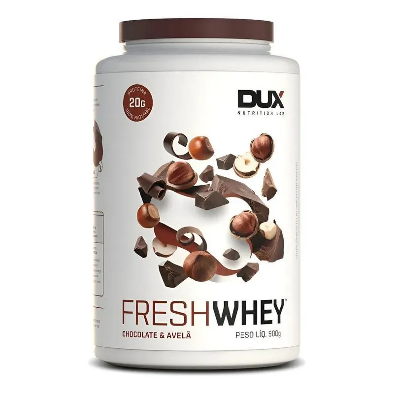 Freshwhey Chocolate E Avelã - Pote 900g
