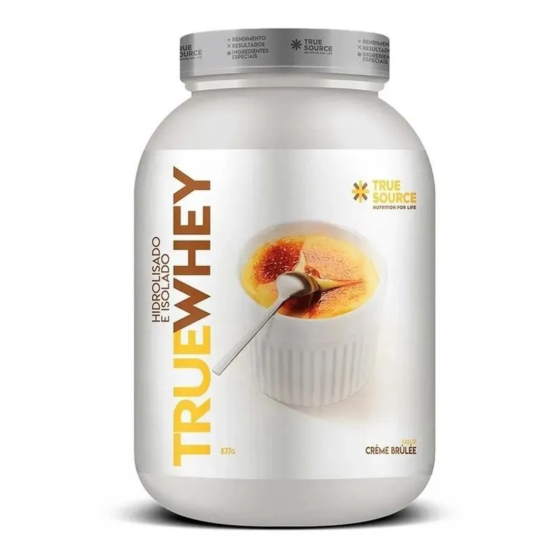 10x Suplemento True Whey True Source Whey Protein Isolado E