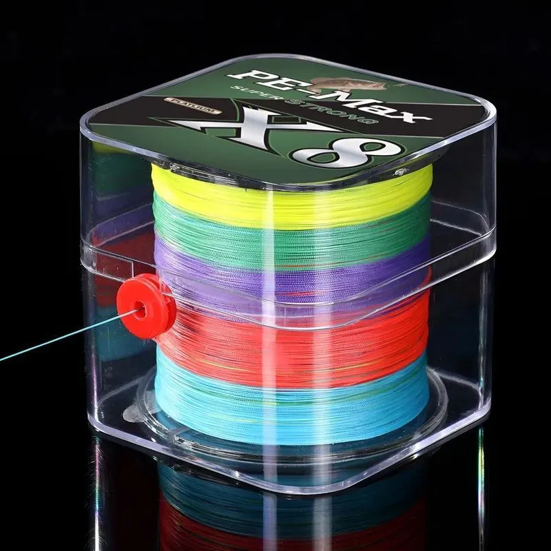 Linha De Pesca Multifilamento 500m 8 Multicor-0.40mm-37kg-6.