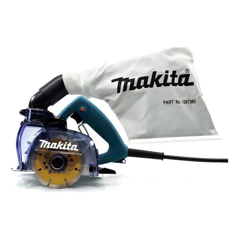 Serra Mármore Makita 4100kb Com Coletor De Pó 1450w Voltagem