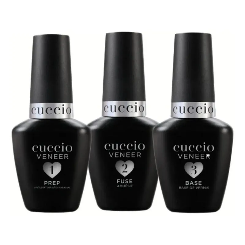 10x Kit Passo 1, 2 E 3 Cuccio 13ml - Prep + Fuse + Base