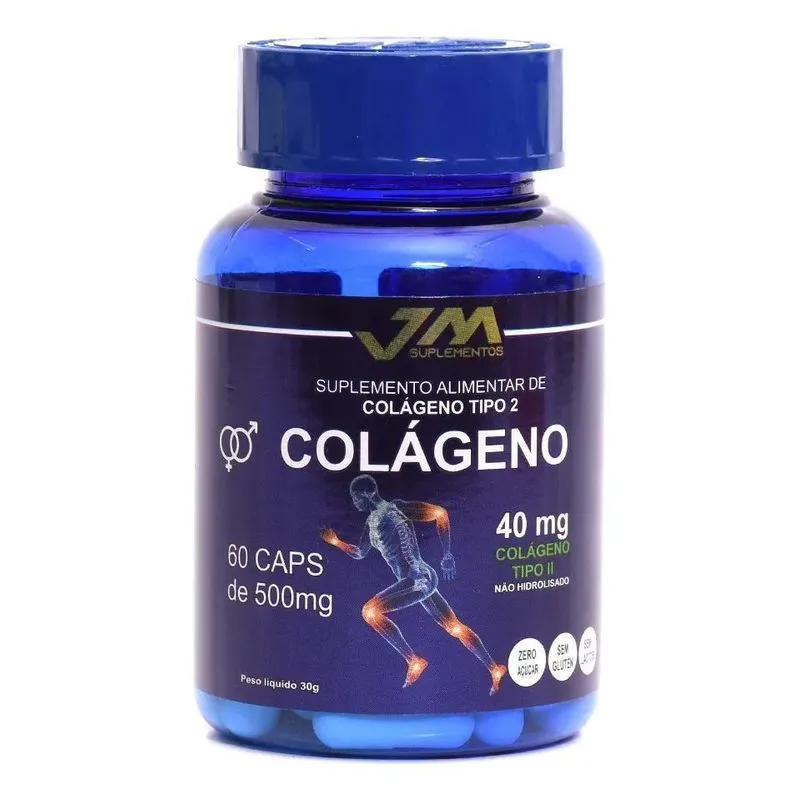 10x Colágeno Tipo 2 40mg Capsulas 60 Jmsuplemento