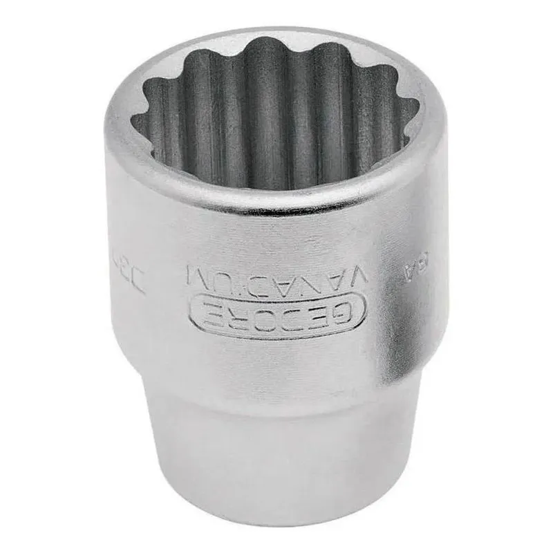 10x Soquete Estriado 30 Mm Com Encaixe 3/4 - Gedore
