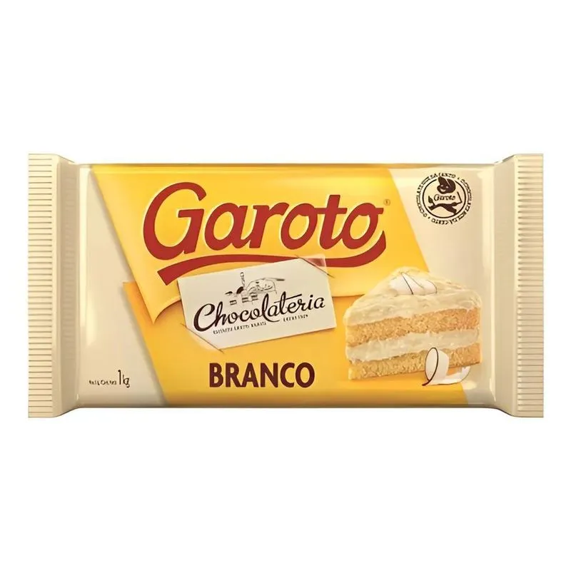 Nestlé Garoto Chocolateria Cobertura Branca - Chocolate Bran