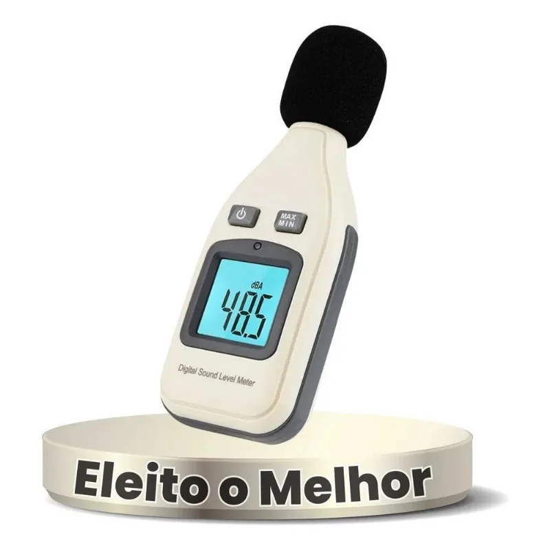 2x Decibelimetro Profissional Digital Mede Som E Rúido C/