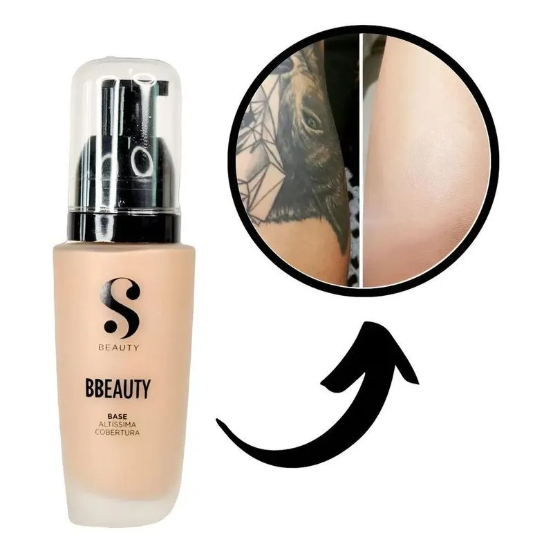 Base Matte Alta Cobertura: Cobre Melasma, Mancha - Cor Parda