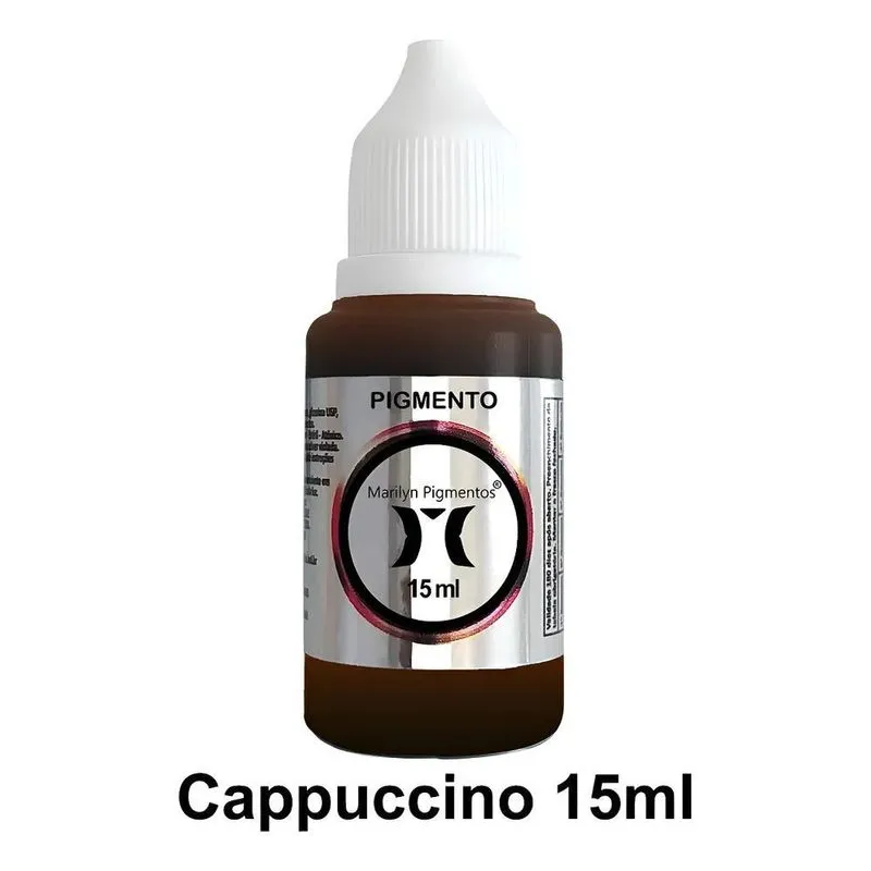 Pigmento Marilyn 15ml: Cores Vibrantes E Seguras - Capuccino