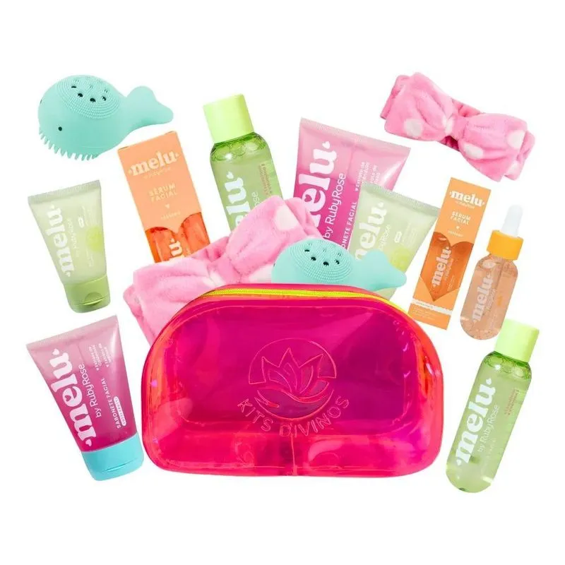 Kit Skincare Completo Adolescentes Teen Melu By Ruby Rose