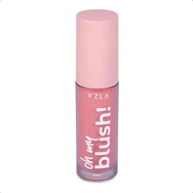 Blush Líquido Vizzela: Cor Natural E Duradoura - Babyglow