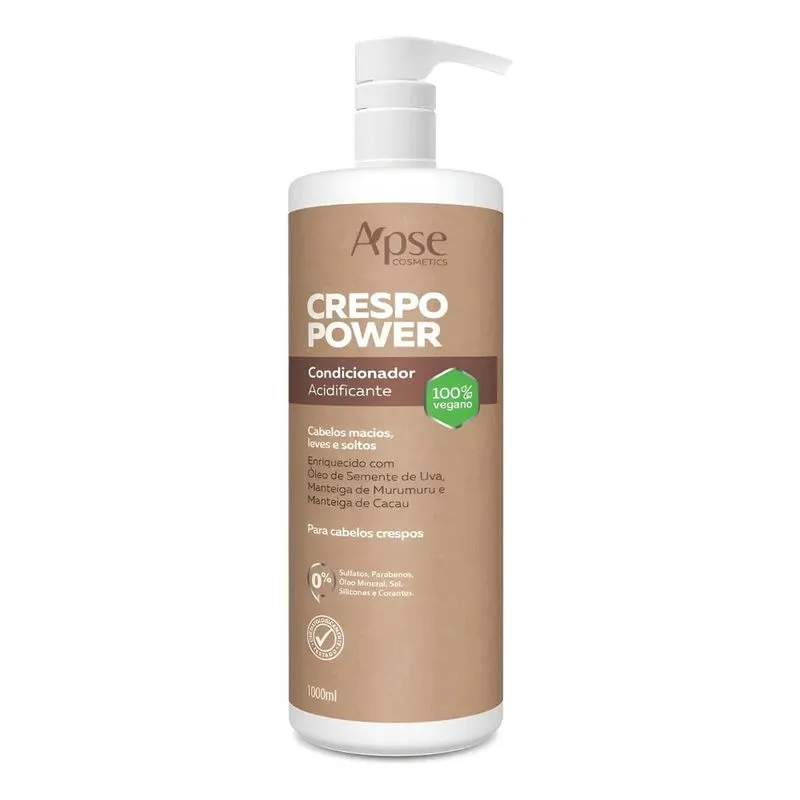 Apse Crespo Power Condicionador 1 Litro - Acidificante