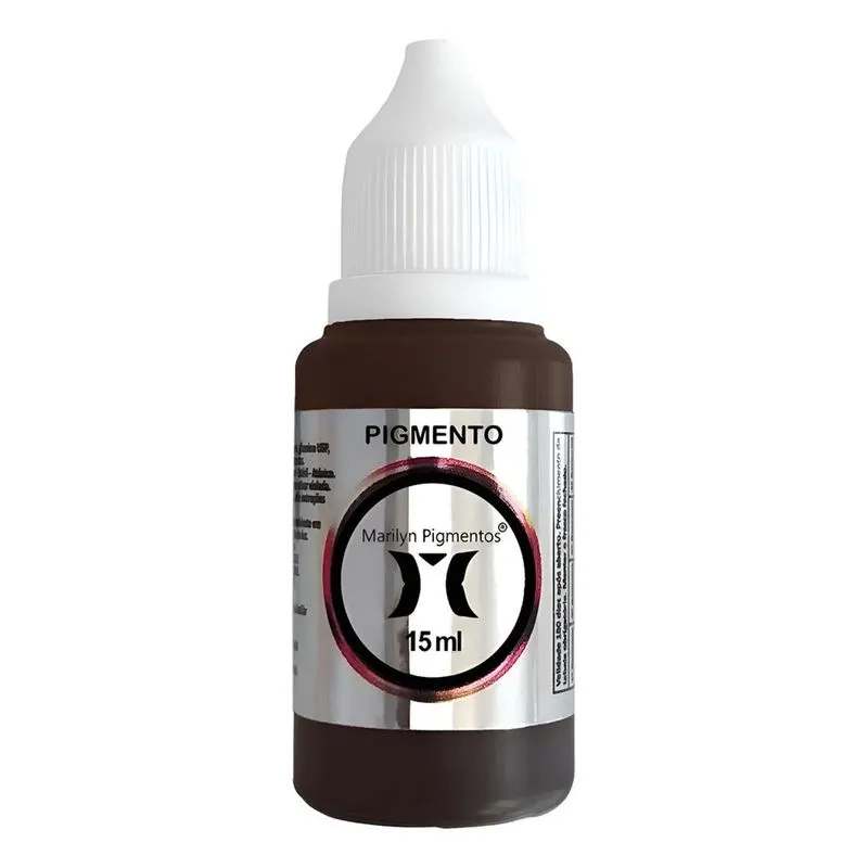 Pigmento Micropigmentação Marilyn 15ml: Cores Vi - Chocolate