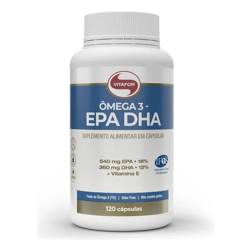 2x Ômega 3 Epa Dha 120 Cápsulas Vitafor