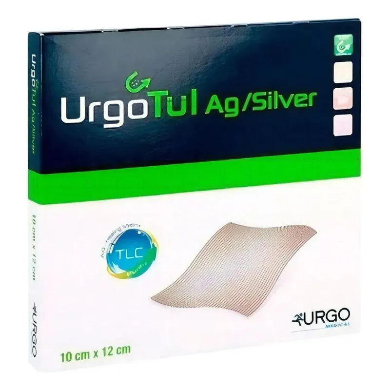 Curativo Urgotul Ag Silver 10x12cm (unidade) Nome Do Desenho