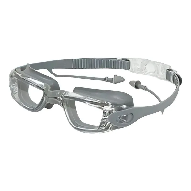 Óculos Natação Hero Band Mergulho Piscina Lentes UV Cor Cinza