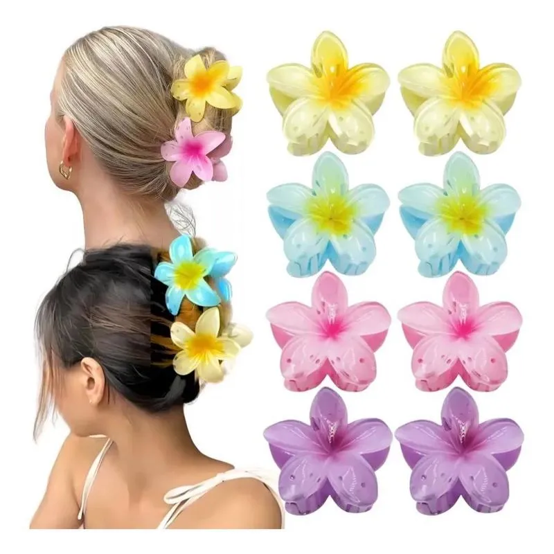 Kit 3 Presilha Flor Prendedor Blogueira Piranha Ten Variada