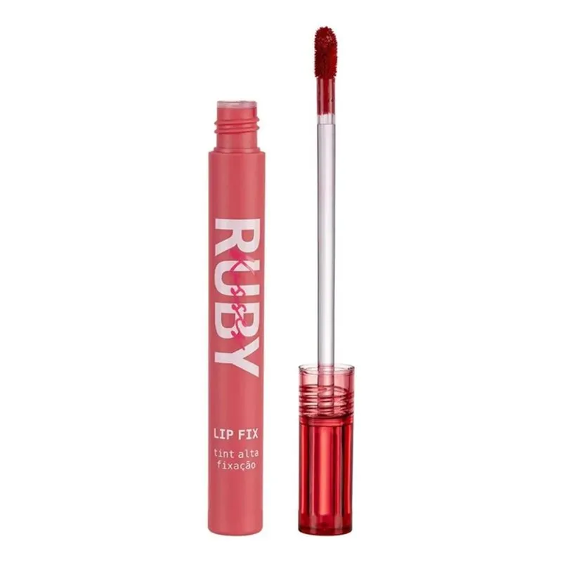 10x Lip Fix Ruby Kisses 2ml - Lip Tint Alta Fixação Matte C